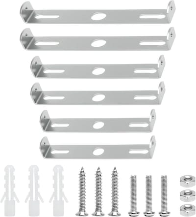 Plafondhouders Lampen - Bevestigingsbeugels Ophanging - Lampen Monteren - Drie Maten Set - 90 100 105 mm - Metaal