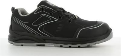 Safety Jogger Cador S3 LAGE Veiligheidsschoen SlipvastSRC-ESD-Waterproof Zwart - Maat 39
