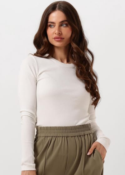 INWEAR Dagnaiw T-shirt Ls Tops & T-shirts Dames - Shirt - Wit - Maat XL