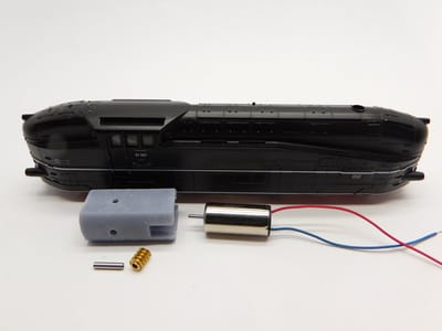 micromotor NA035G motor ombouwset voor Arnold BR 61, Henschel Wegmann Zug