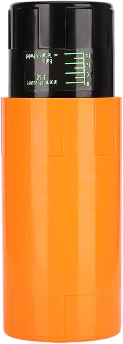 Tennisbal Opberger - Drukbewaarder Tennisbal - Ballen Herstellen - Behoudt Nieuwe Druk - 21.5 x 8.5 cm - Oranje