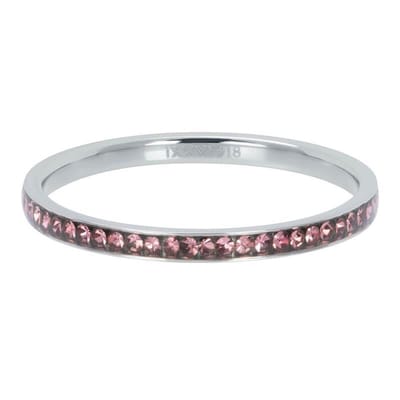 iXXXi Vulring Zirconia Pink Zilver | Maat 15