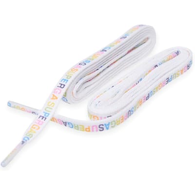 Superga Fantasie Veelkleurige Schoenveters (Wit/Pastel Veelkleurig)