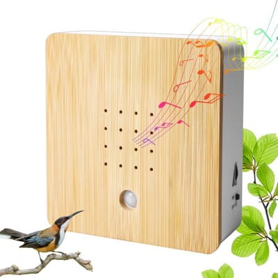 Dailygoody - Vogelgezang Box - Bewegingsmelder - Ontspannende natuurgeluiden - Compact formaat - Geluidssysteem - Ideaal voor ontspanning - Gesch