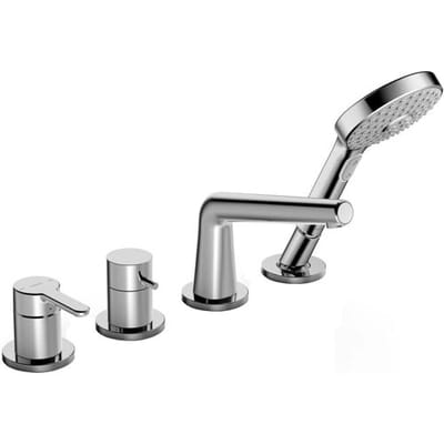 HANSADESIGNO Style single-lever mixer for 4-hole installation sets 53122063