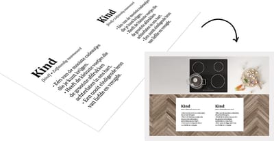 Keukenloper - Loper keuken - Quotes - Kind - Woordenboek - Definitie - Spreuken - Betekenis - 120x60 cm - Keukenloper vinyl