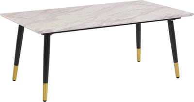 Monza-Salontafel - Zwart/Goud Marmerlook