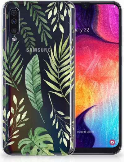 Samsung Galaxy A50 TPU Case Leaves