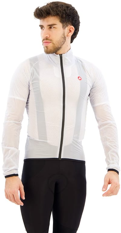 Castelli Squall Shell Jas Grijs L Man