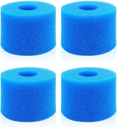 4 Stuks Hot Tub Filter Cartridge voor Intex Pure Spa - Herbruikbare en Wasbare Zwembadfilter S1 Type voor Optimale Waterkwaliteit