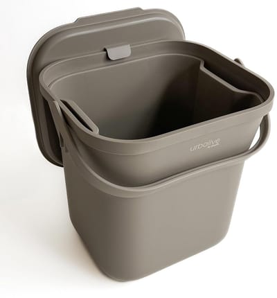 Biologische Afvalemmer Keuken 8 Liter met Uitneembare Zeef voor Compost