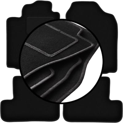 Set veloursmatten voor: Toyota Corolla Verso I minivan (2001-2004)