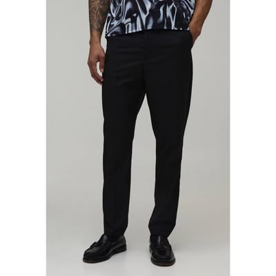 Getailleerde Toelopende Broek | Black | Size 28