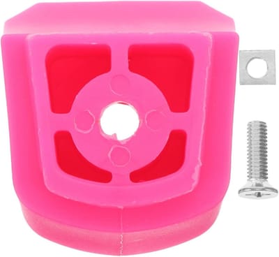 Remblok Kinderrolschaatsen - Antislip Remblokje - Veilig Skaten - Eenvoudig Monteren - 4.50X4.20X2.60CM - Roze