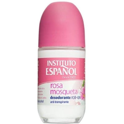Déodorant - Instituto Español - ROSA MOSQUETA - 75 ml - Sans alcool - Femme rose