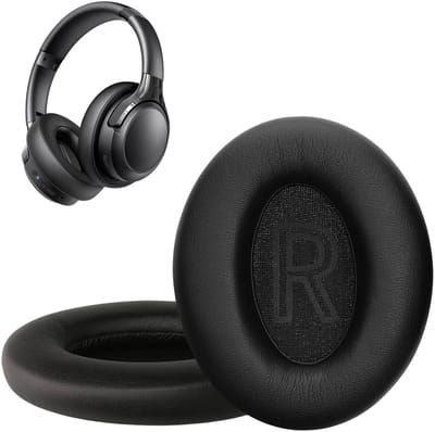 kwmobile 2x oorkussens geschikt voor BERIBES WH305 - Earpads voor koptelefoon in zwart