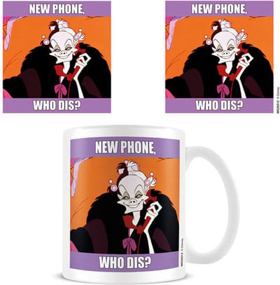 Disney 101 Dalmatiërs Cruella Phone Mok