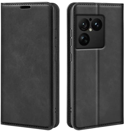 MobyDefend Hoesje - Geschikt voor Sony Xperia 1 VIII - Luxe Wallet Bookcase (Magnetische Sluiting) - Zwart