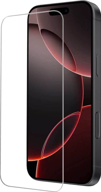 Screenprotector - Geschikt voor Apple iPhone 16 Pro - Volledige Dekking - Met Dichte Notch Full protection - Beschermglas - Gehard Glas - Tempered Glass - Screen Protector - Bescherm Cover