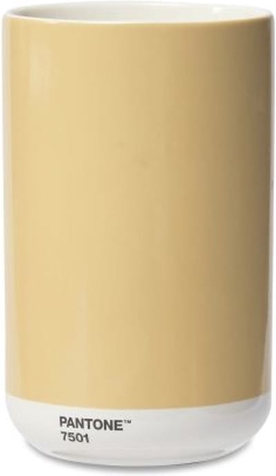 Copenhagen Design - Pantone Vaas - Crème - 7501 - Keramiek - 1L