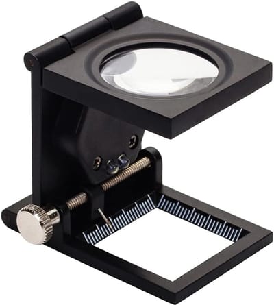 Bureau Vergrootglas - Tafel Loep - Gedetailleerd Werk - Inclusief Schaal - 10x Vergroting