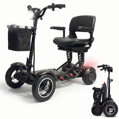 Scootmobiel Metic Move MQ5 - 30 km Bereik - Opvouwbaar - 500W - Lichtgewicht & Compact - Mobiliteitshulp