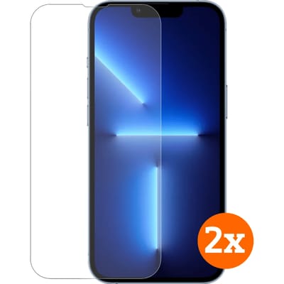 BlueBuilt Apple iPhone 14 / 13 / 13 Pro  Screenprotector Glas Duo Pack