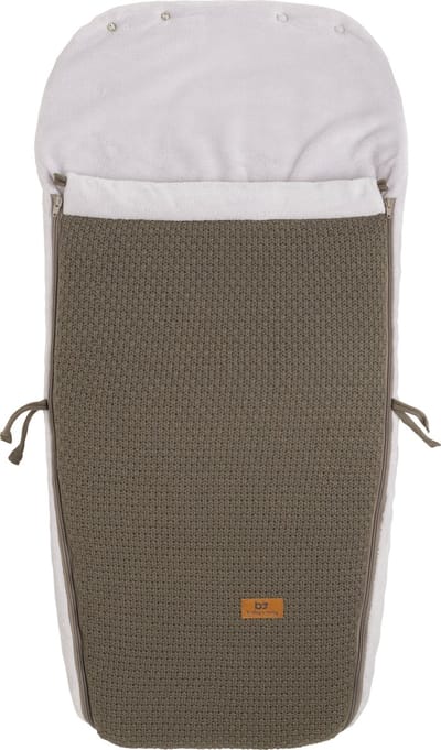 Baby's Only Voetenzak buggy - Buggyzak Robust - Taupe - Geschikt voor 3-puntsgordel