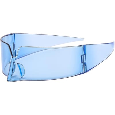 Duurzaam Hoge Kwaliteit Y2K Geïnspireerd High End Designer Stijl Retro Edgy Punk Randloos Vrouwelijk Voor Zowel Mannelijke Zonnebril