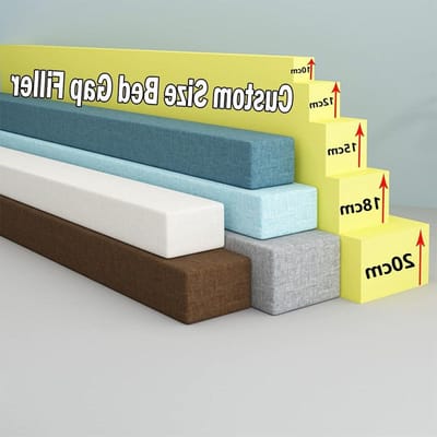 Bed Spleetvuller - Matras Verlengstuk - Comfortabel Slapen - Op Maat Gemaakt - 200x20x5cm - Donkergrijs
