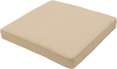 Lounge luxe ca.60x60cm Beige canvas eco+