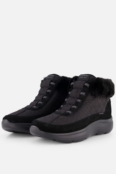 Skechers Slip-Ins Cozy Fit Veterboots zwart - Maat 42