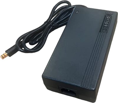 GO SOLID! Oplader Amslod Elektrische fiets geschikt voor Amslod Ascot MRX-600 (2021) & Amslod Ascot MTX-600 (2020)