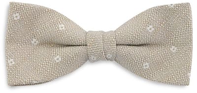 Sir Redman - Strikken - kinderstrik Bridal Blossom licht taupe - licht taupe / wit