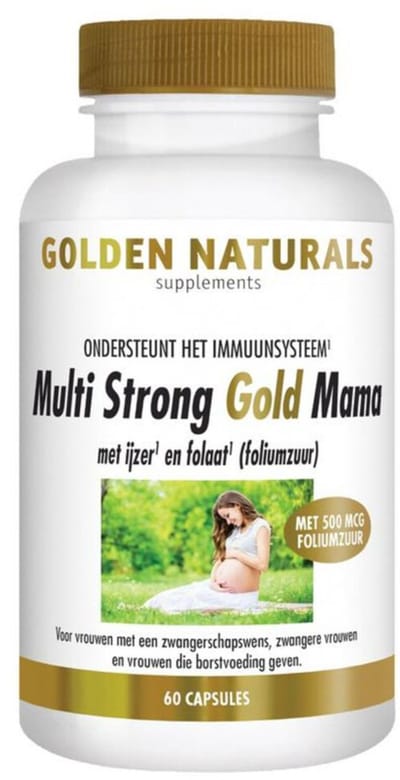 Golden Naturals Multi Mama - 2 x 60 vegacapsules - Voordeelverpakking