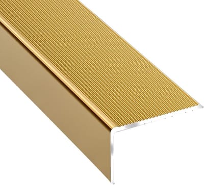 Metalen Trapneus - Antislip Profiel - Veilig Lopen - Binnen en Buiten - 130 cm - Goud