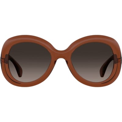 Moschino Brown SF Lens Bruine Ronde Zonnebril