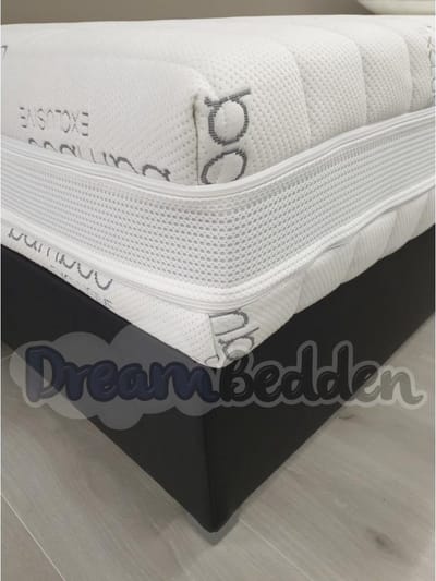 Matras 80x200 HR55 Koudschuim Bamboo Exclusive Pocketvering 7-zones ca. 25cm Dik