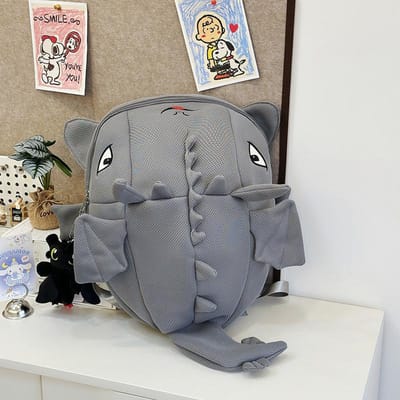 Haai Schooltas Leuke Stijl Kinderrugzak Nieuwe Basisschool Schooltas Rugzak met Grote Capaciteit voor Junior en Senior Middelbare School Studenten .
