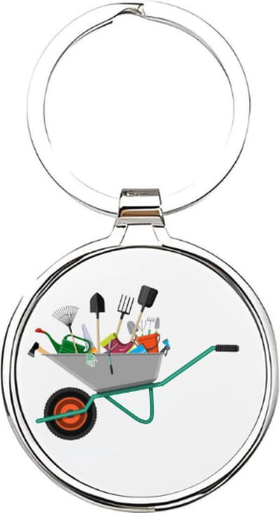 Akyol - tuinder Sleutelhanger - Hovenier - tuinders - tuinier - tuinman - tuin - de beste tuinman ooit sleutelhanger - werk - de beste tuinman - tuinman - hovenier - werken met plant - tuinbaas - gaardenier - cadeau voor een tuinman - 4 x 7,5 CM