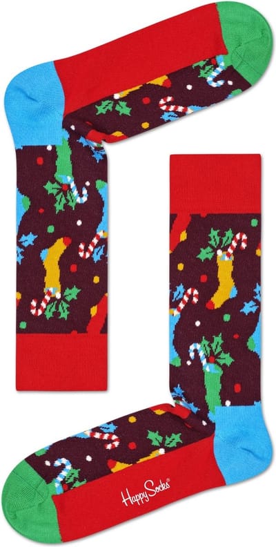 Happy Socks - Kerstsokken - Stocking - Multi - Maat 41-46