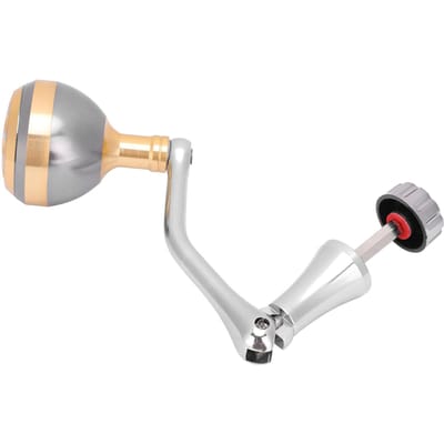 Moulinet Spinning à Bras Oscillant Pliant Moulinets de Pêche Longue Distance Accessoires Poignée à Bascule M white