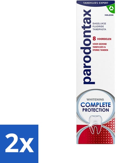 Parodontax - Tandpasta - Complete Protection - Extra Fresh - 75 ml - Voordeelverpakking - 2 stuks