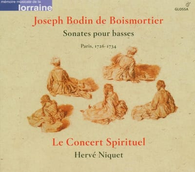 Le Concert Spirituel, Hervé Niquet - De Boismortier: Sonates Pour Basses (CD)