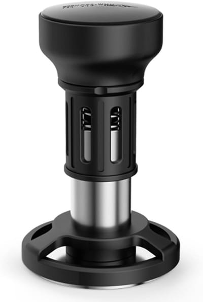 Koffie Tamper - Koffie Drukker - Espresso Bereiden - 4-Veer Systeem - 5835 mm - Zwart