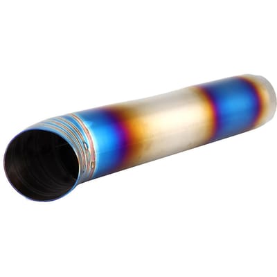 76mm3in Auto Uitlaat Tip Pijp Staart Inlaat Uitlaat Buis Universeel Accessoire blue