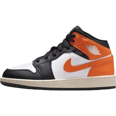 Jordan 1 Mid Black Toe Starfish (GS) 39 black