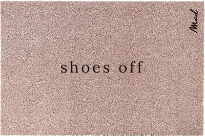 Mad About Mats - ANOUK - shoes off - deurmat - schoonloop/scraper - wasbaar - 50x75cm