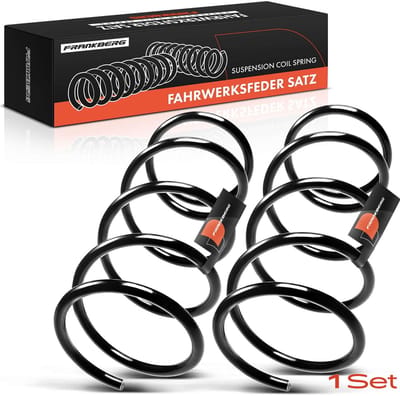 Frankberg 2x Verenfeder Vooras voor Nissan Almera Tino V10 22L