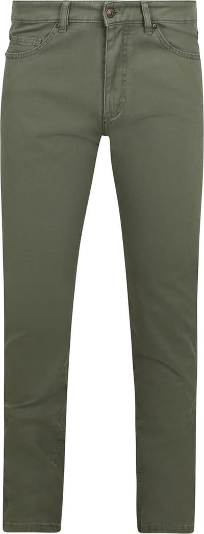 Steppin' Out Broek 5-pocket Johnson Dark Sage - Maat W 32 - L 34 - Heren - Five-pocket broek